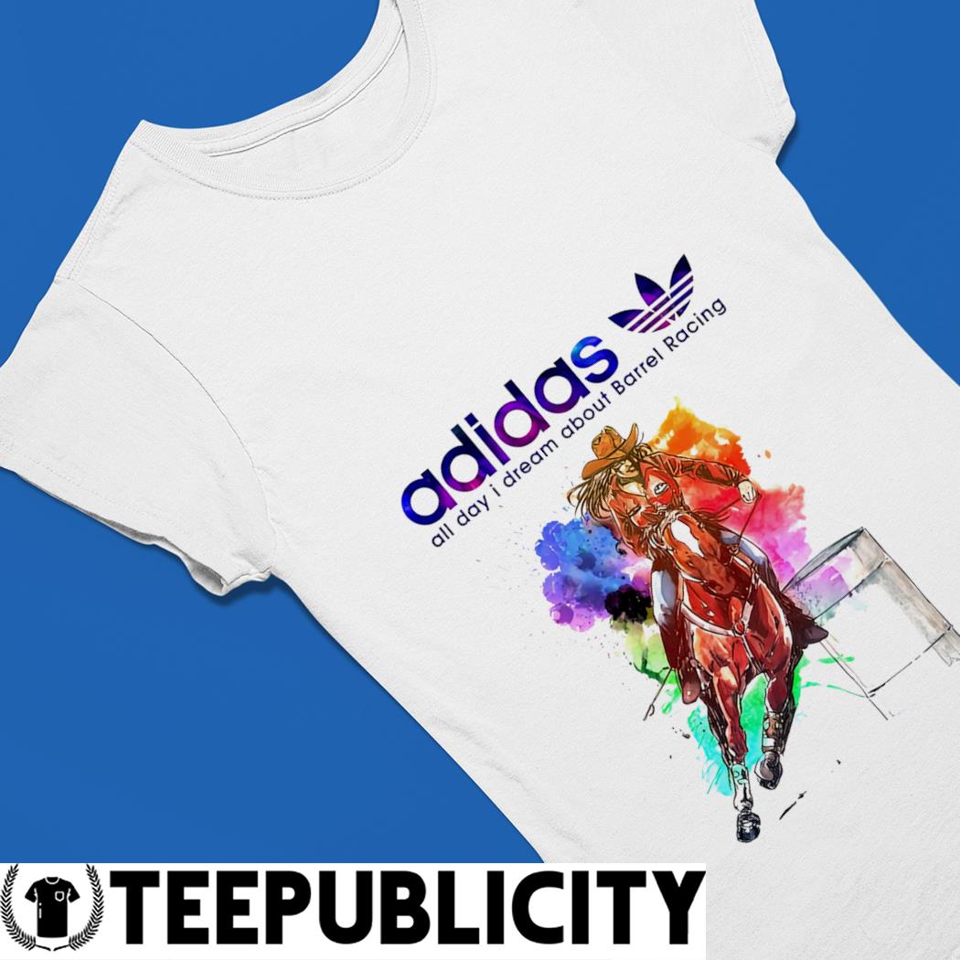 Adidas horse racing t shirt online